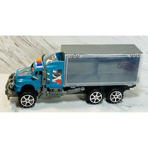 Big Blue Truck Trailor Classic Hunson Rev Hauler 12” Long